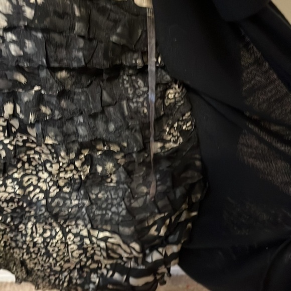 Alfani faux sweater set. Black, size large - Picture 4 of 9